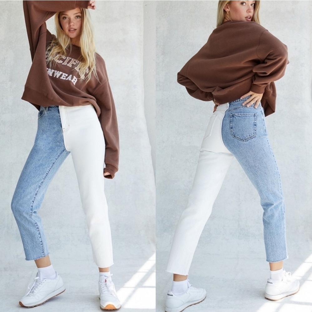 7 for all mankind 2 toned jeans